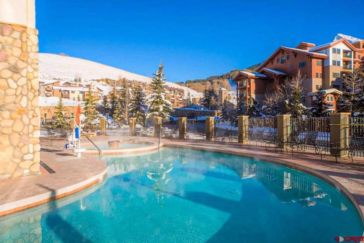 1Bd Suite 504 Perfect Location With Pool And Hot Tub Crested Butte Exterior photo